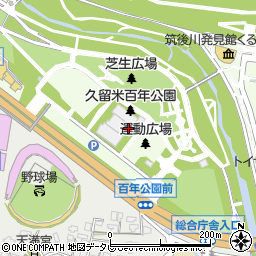 株式会社サイネックス　久留米支店周辺の地図