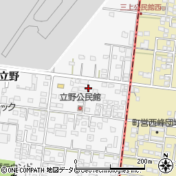 佐賀県神埼郡吉野ヶ里町立野584周辺の地図
