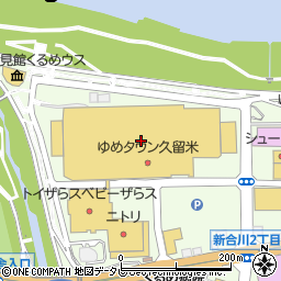 グローバルワーク久留米店周辺の地図