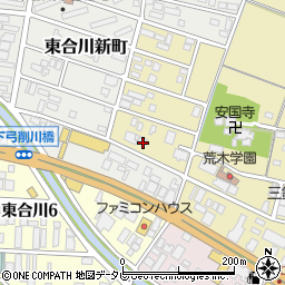 エイジス九州株式会社　久留米営業所周辺の地図