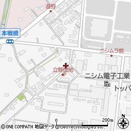 佐賀県神埼郡吉野ヶ里町立野555周辺の地図