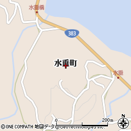 長崎県平戸市水垂町周辺の地図