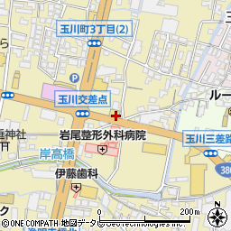 菊家玉川バイパス店周辺の地図