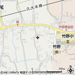 福岡県久留米市田主丸町中尾1902-1周辺の地図