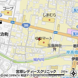 ハトヤ　ゆめマート日田店周辺の地図