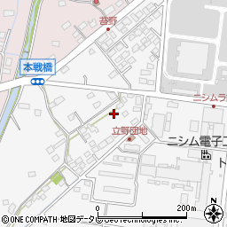 佐賀県神埼郡吉野ヶ里町立野540周辺の地図