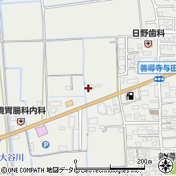 株式会社九州舗道　久留米支店周辺の地図