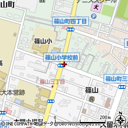 中華屋天風 篠山本店周辺の地図