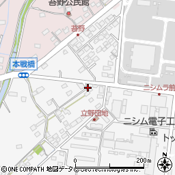 佐賀県神埼郡吉野ヶ里町立野536周辺の地図