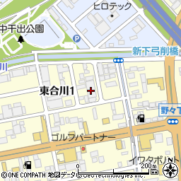 田川金物周辺の地図