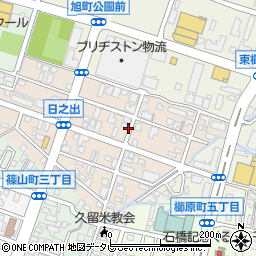〒830-0012 福岡県久留米市日ノ出町の地図