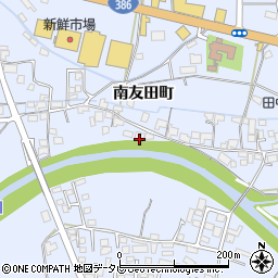 大分県日田市友田488周辺の地図