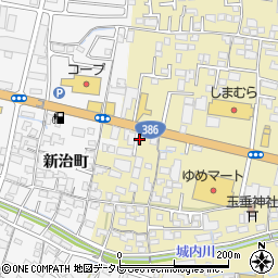トヨタレンタリース大分日田店周辺の地図
