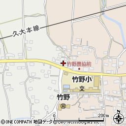 福岡県久留米市田主丸町中尾1876-3周辺の地図