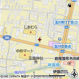 ＨｏｎｄａＣａｒｓ大分日田店周辺の地図