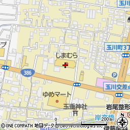 シャンブル日田店周辺の地図