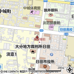 日田労務管理事務所周辺の地図