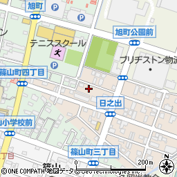 有限会社白水塗装店周辺の地図