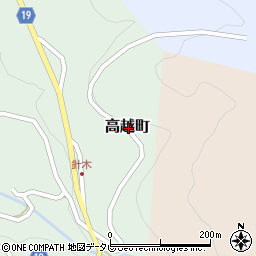 長崎県平戸市高越町周辺の地図