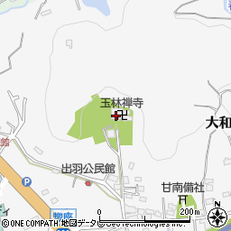 玉林禅寺周辺の地図