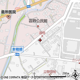 佐賀県神埼郡吉野ヶ里町立野349-1周辺の地図
