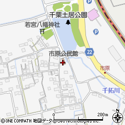 市原公民館周辺の地図