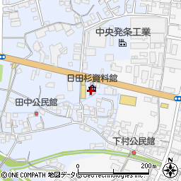 日田杉資料館周辺の地図