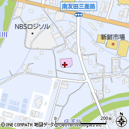 ダイナム大分日田店周辺の地図