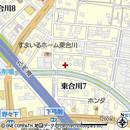 株式会社三和技研　経理室周辺の地図