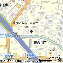 川本製作所周辺の地図