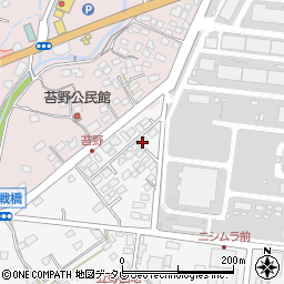 佐賀県神埼郡吉野ヶ里町立野362周辺の地図