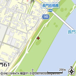 福岡県久留米市長門石周辺の地図