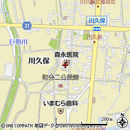 森永医院周辺の地図