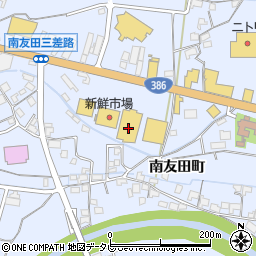 エディオン日田店周辺の地図