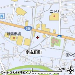 株式会社レディーコア　日田工場周辺の地図