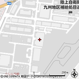 陸上自衛隊九州補給処周辺の地図