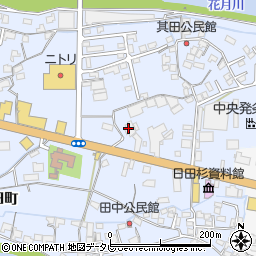 株式会社アーク　日田ステーション周辺の地図