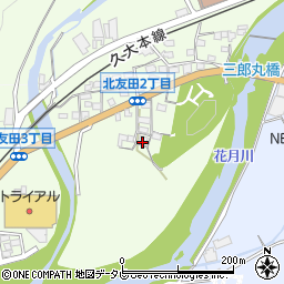 大分県日田市友田2060周辺の地図