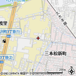 大分県日田市渡里1510周辺の地図