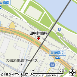 田中伸歯科医院周辺の地図