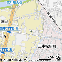 大分県日田市渡里1509周辺の地図