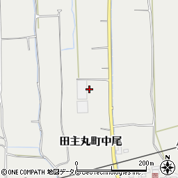 福岡県久留米市田主丸町中尾200周辺の地図