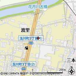 大分県日田市渡里1493周辺の地図