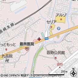 佐賀共栄銀行三田川支店 ＡＴＭ周辺の地図