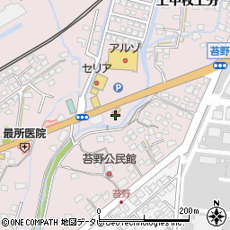 モスバーガー三田川店周辺の地図