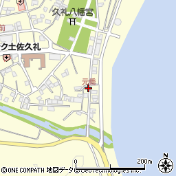 元橋周辺の地図