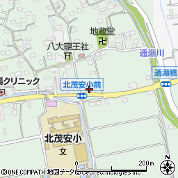 佐賀銀行北茂安支店周辺の地図