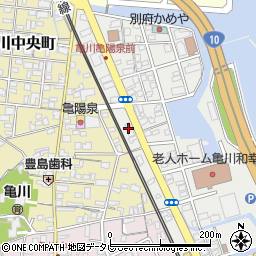 株式会社亀川交通周辺の地図