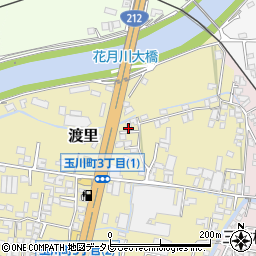大分県日田市渡里1490周辺の地図