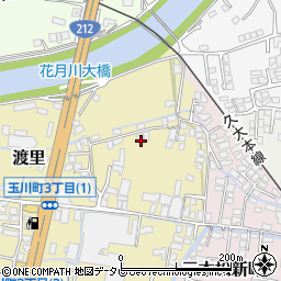 大分県日田市渡里1504周辺の地図